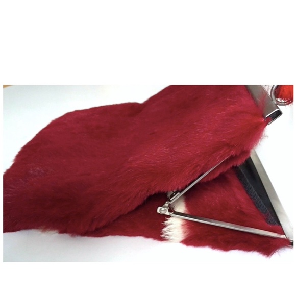 Barbara Rihl Vintage Rabbit Fur Handbag Small Bag FRANCE - Picture 6 of 9